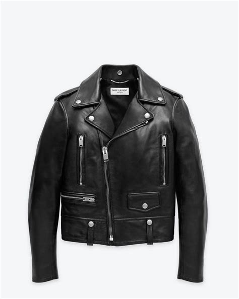 ysl mens leather jacket replica|yves saint laurent leather jacket.